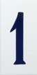 NUMERO CERAMICO 7,5X15 (0-9) - MLM